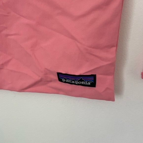 Patagonia Reusable Fabric Gift Wrap/Stash Bag Pouch 14"x22" pink - Picture 5 of 5